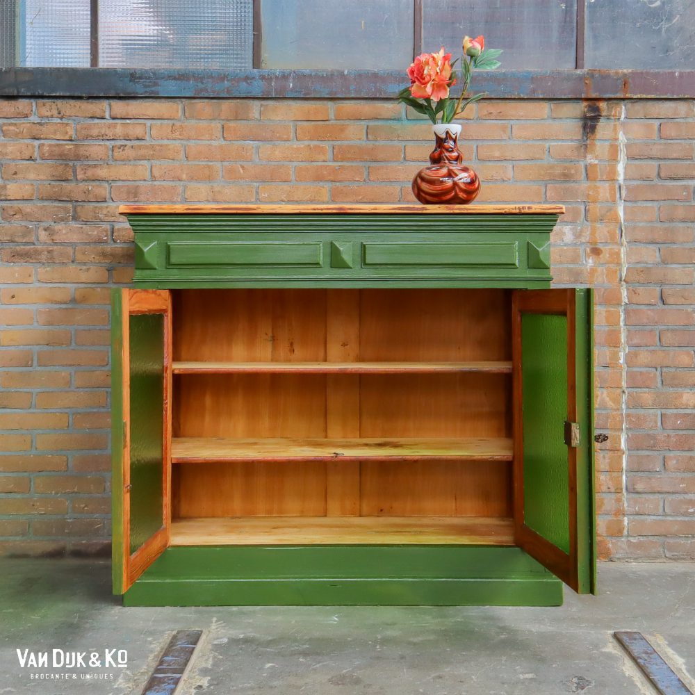 Groen vitrinekastje - Afbeelding 4
