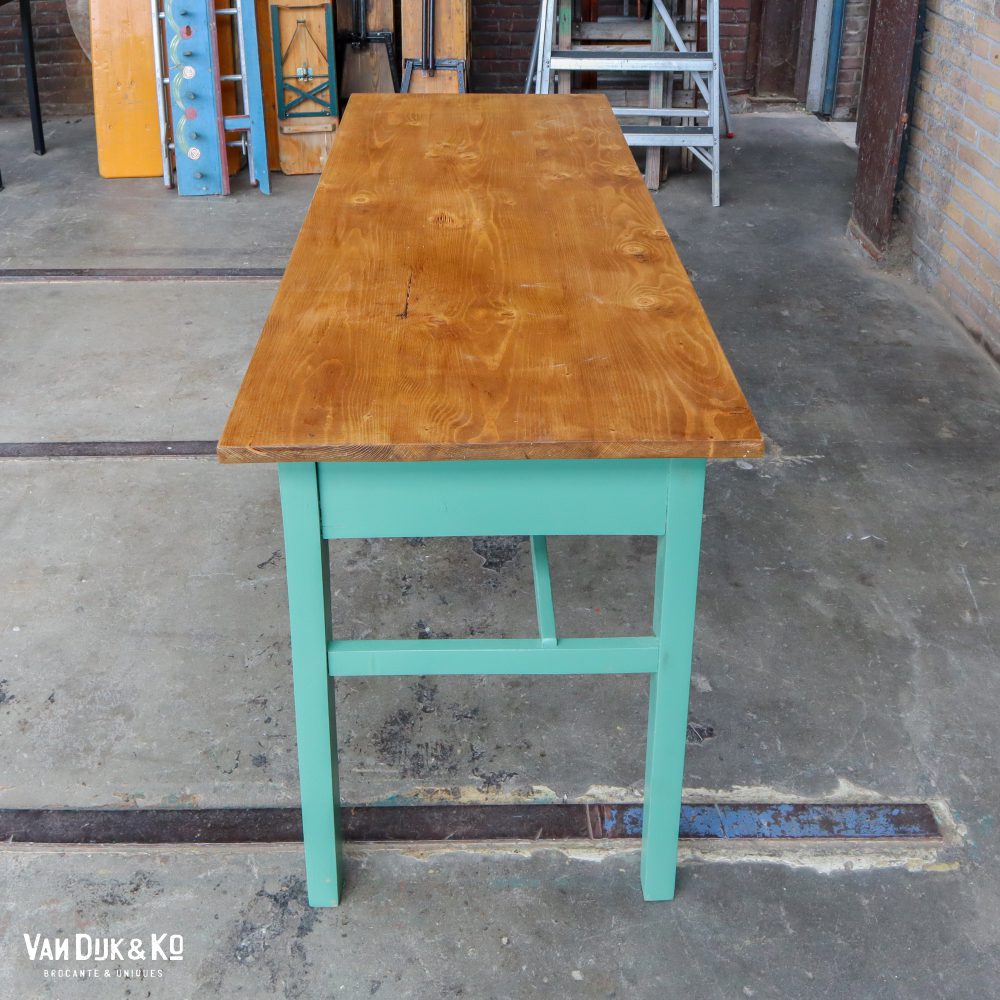 Brocante tafel met lades - Afbeelding 5