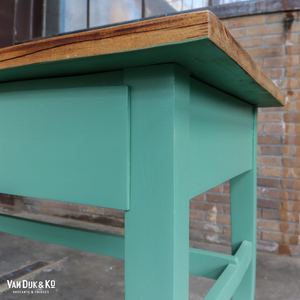 Brocante tafel met lades - Afbeelding 6