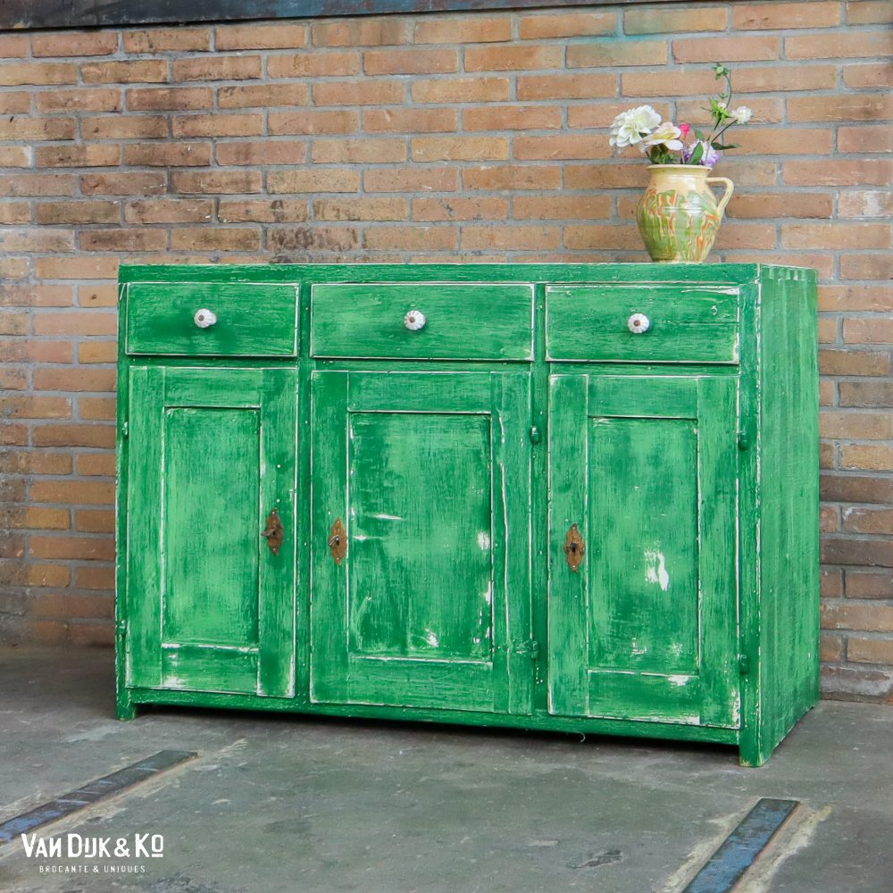 Brocante dressoirtje - Afbeelding 2