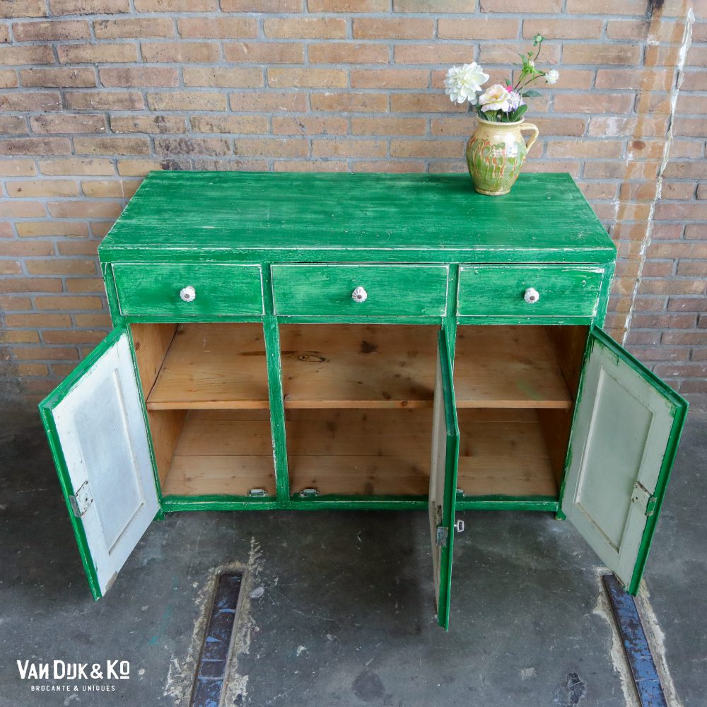 Brocante dressoirtje - Afbeelding 4