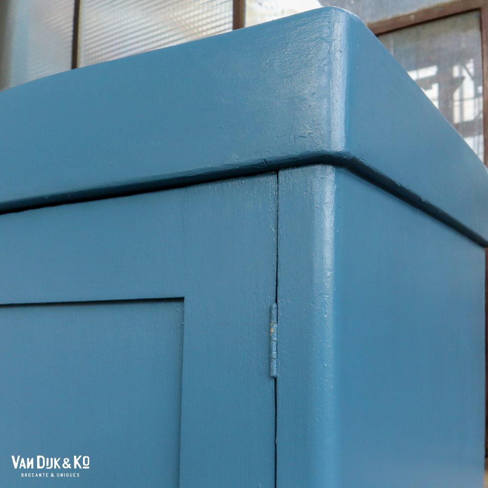 Blauwe eendeurs linnenkast - Afbeelding 5
