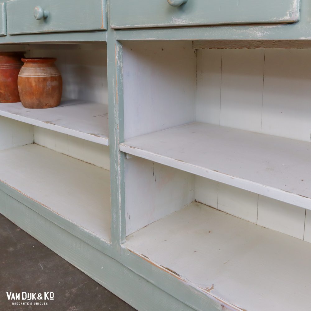 Brocante open toonbank met lades - Afbeelding 9
