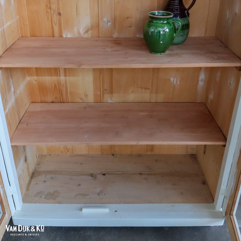 Brocante vitrinekast - Afbeelding 4