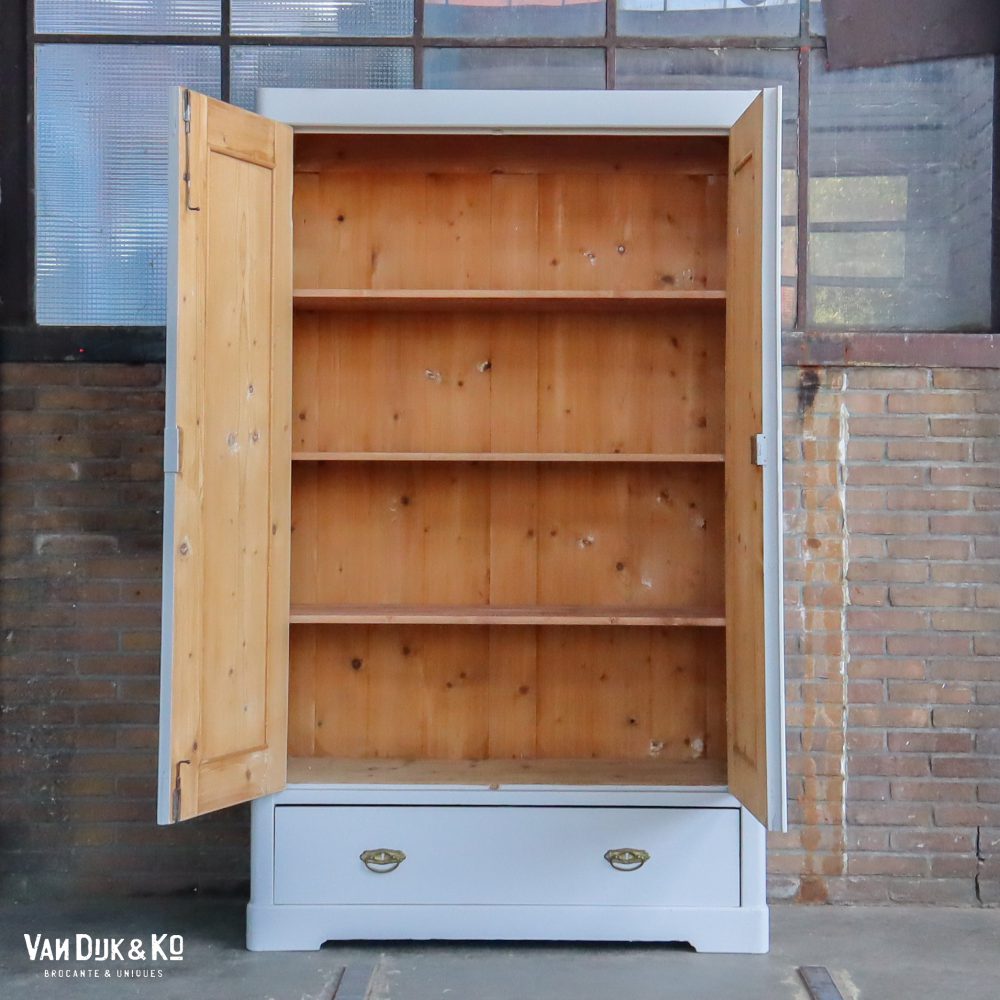 Brocante linnenkast - Afbeelding 3