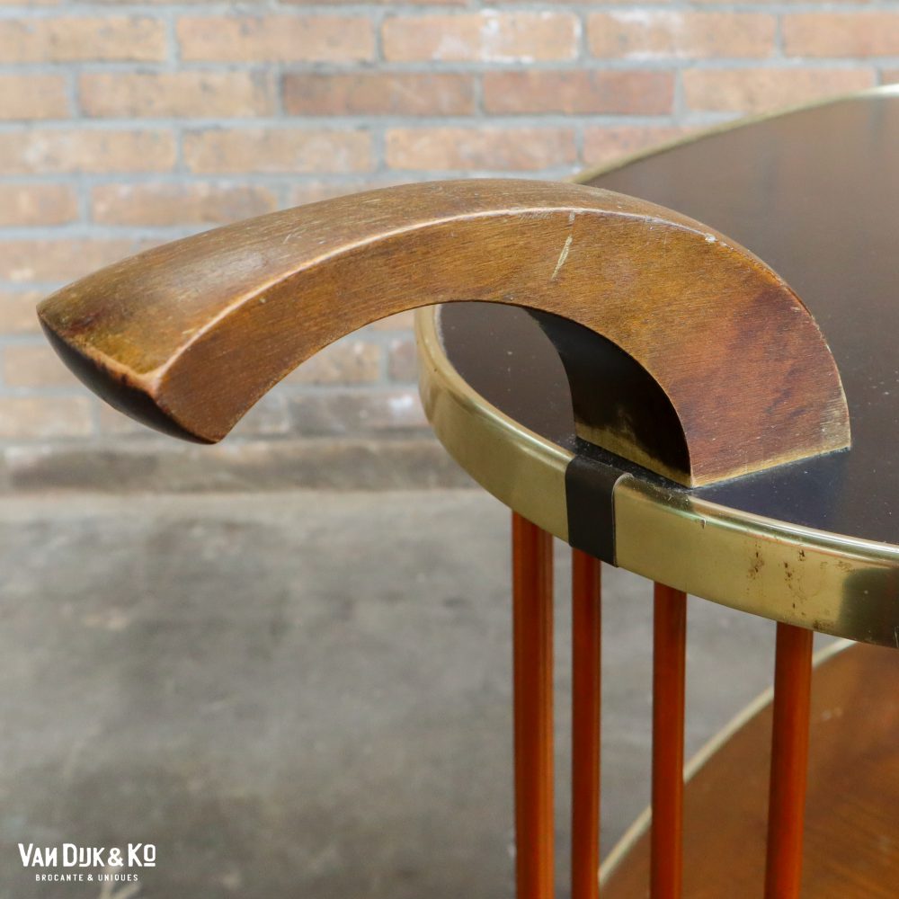 Vintage formica serveerwagen - Mid Century - Afbeelding 8