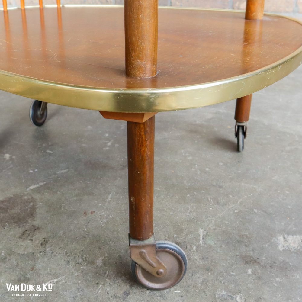 Vintage formica serveerwagen - Mid Century - Afbeelding 13