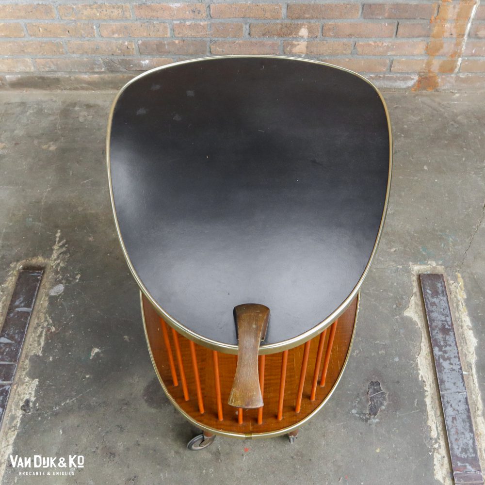 Vintage formica serveerwagen - Mid Century - Afbeelding 6