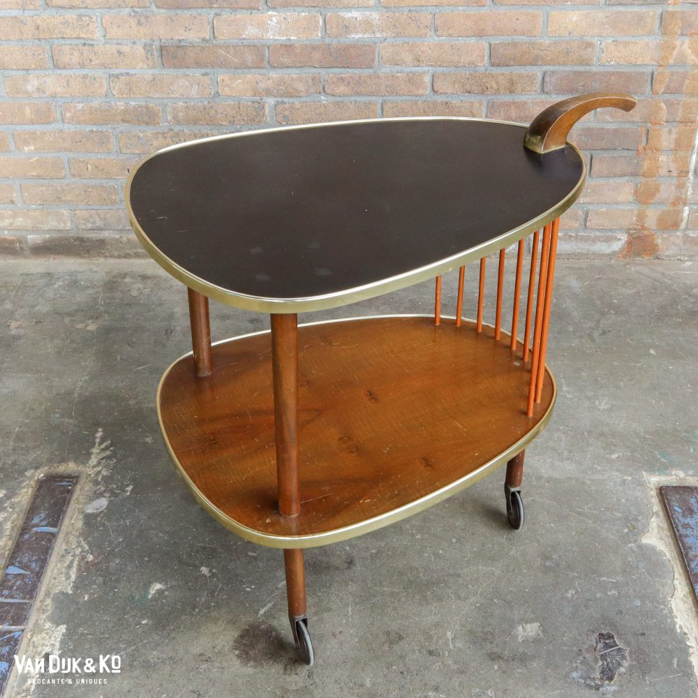 Vintage formica serveerwagen - Mid Century - Afbeelding 5