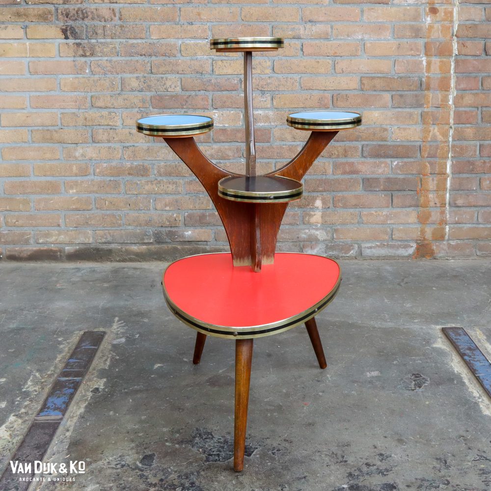 Vintage formica plantentafel - Afbeelding 2