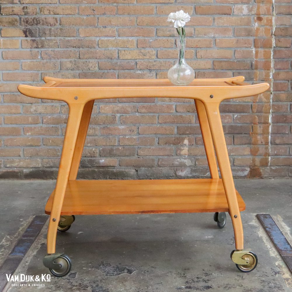 Vintage Mid-century trolley - Afbeelding 3
