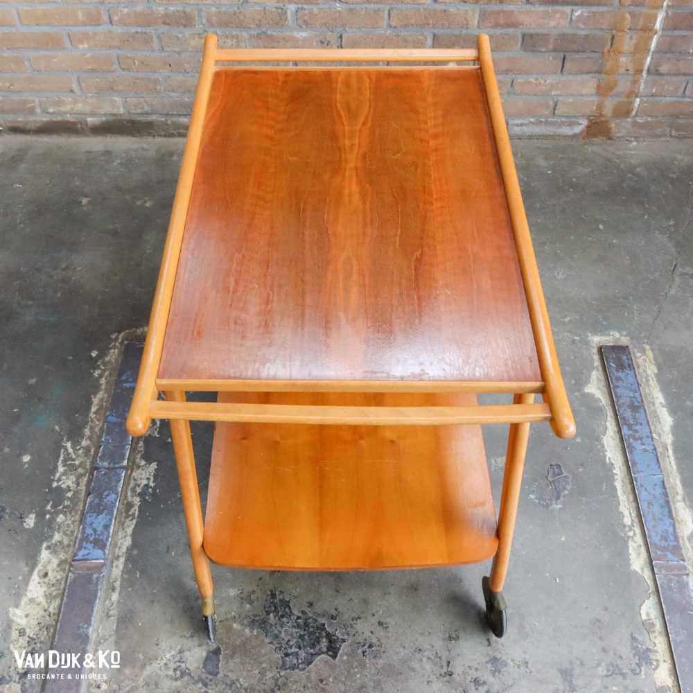 Vintage Mid-century trolley - Afbeelding 4