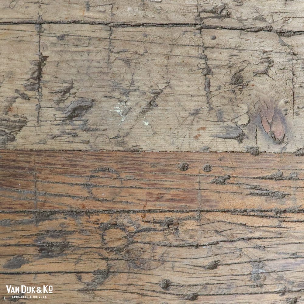 Brocante werktafel met la - Afbeelding 6