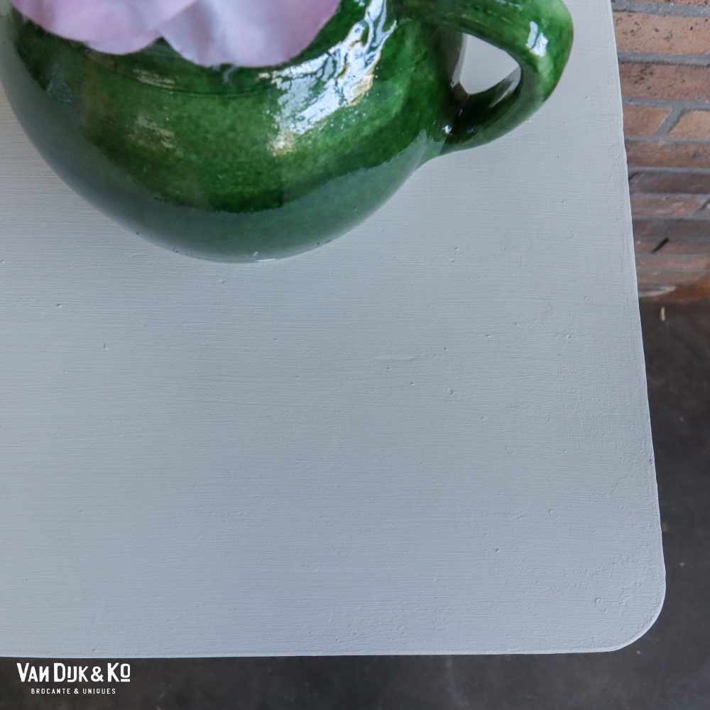 Brocante kaptafel met lade - Afbeelding 4