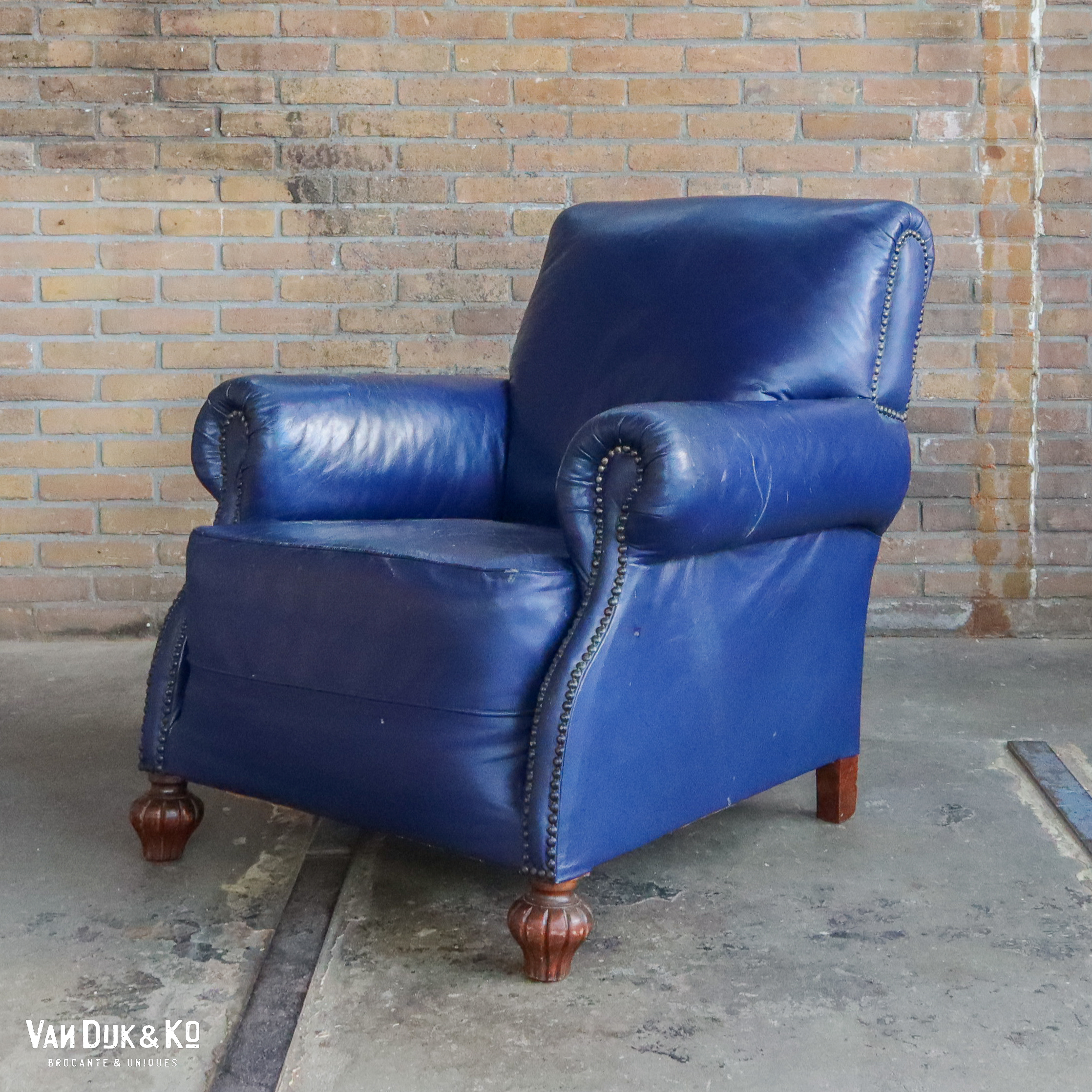 leren fauteuil – Chesterfield Dijk &