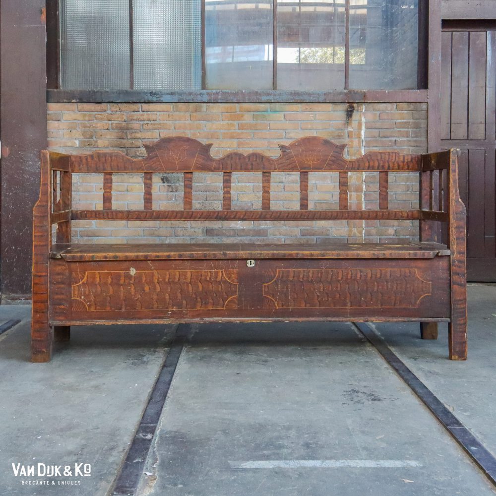 Brocante klepbank - Afbeelding 2