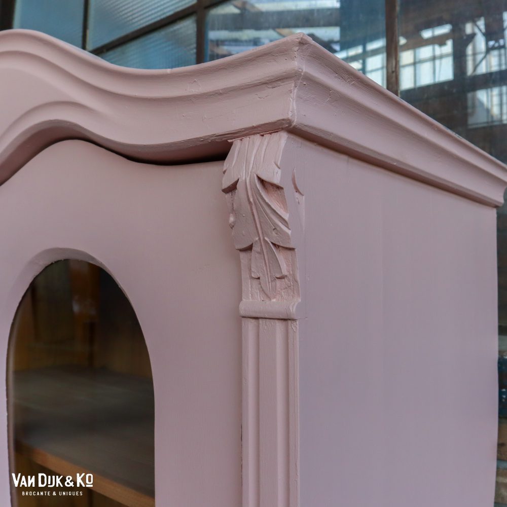 Roze vitrinekast - Afbeelding 3