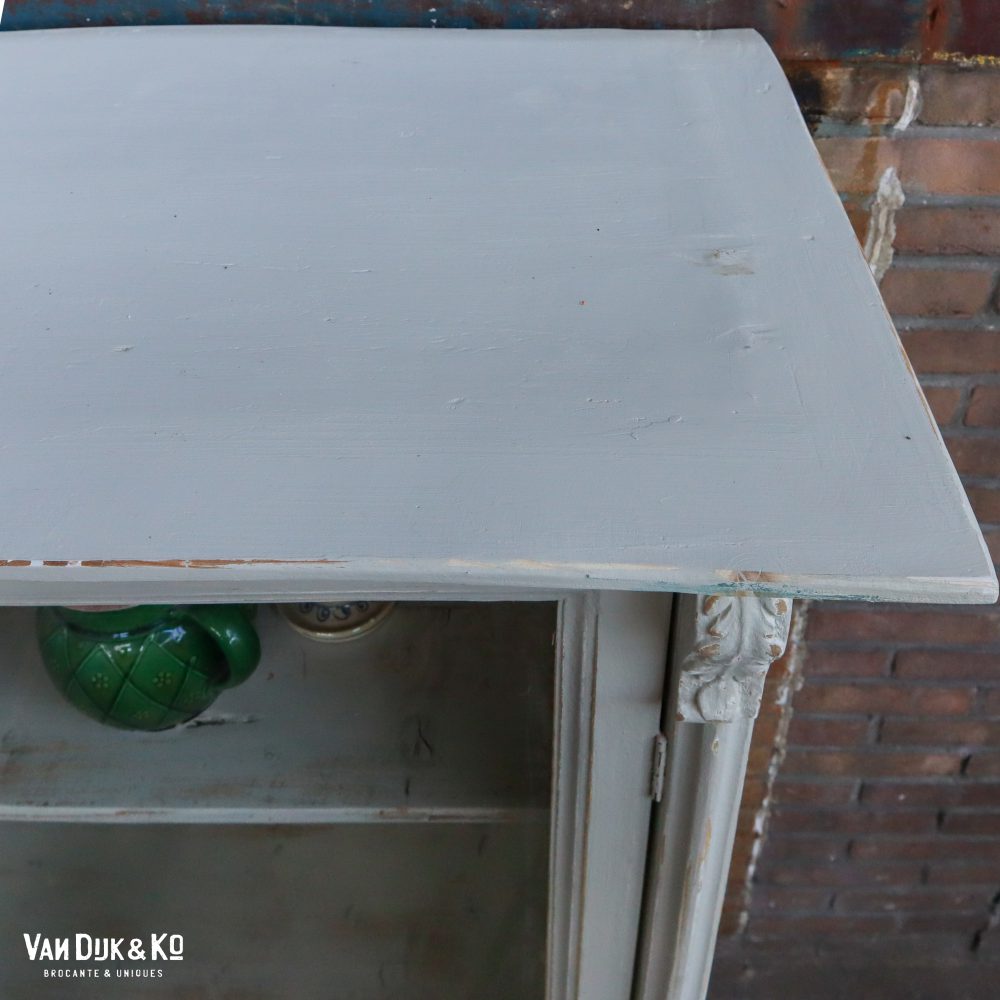 Brocante vitrinekast - Afbeelding 7