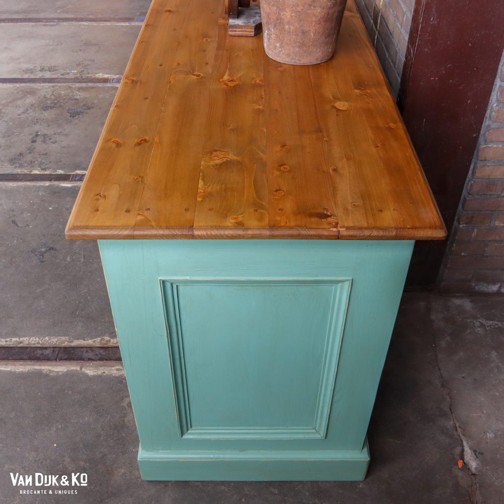 Brocante houten toonbank - Afbeelding 5