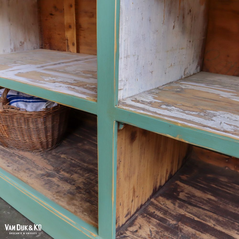 Brocante houten toonbank - Afbeelding 7
