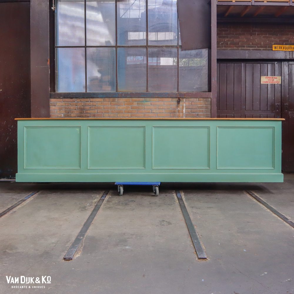 Brocante houten toonbank - Afbeelding 8