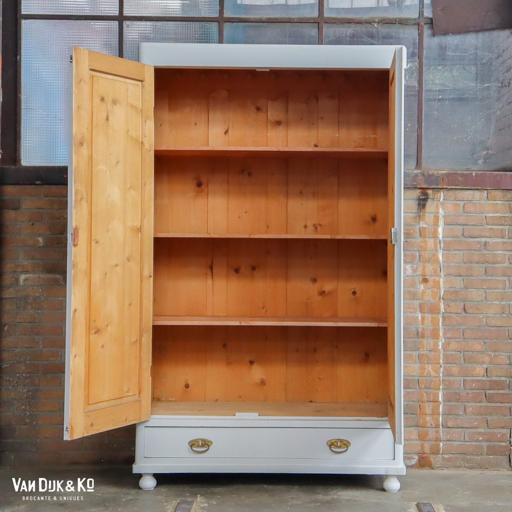 Brocante linnenkast - Afbeelding 3