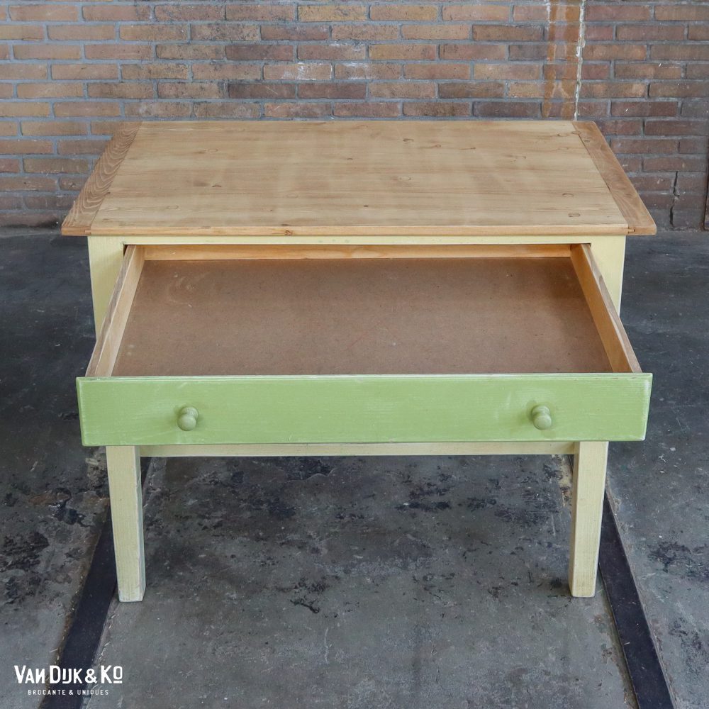 Brocante bureautje met la - Afbeelding 5