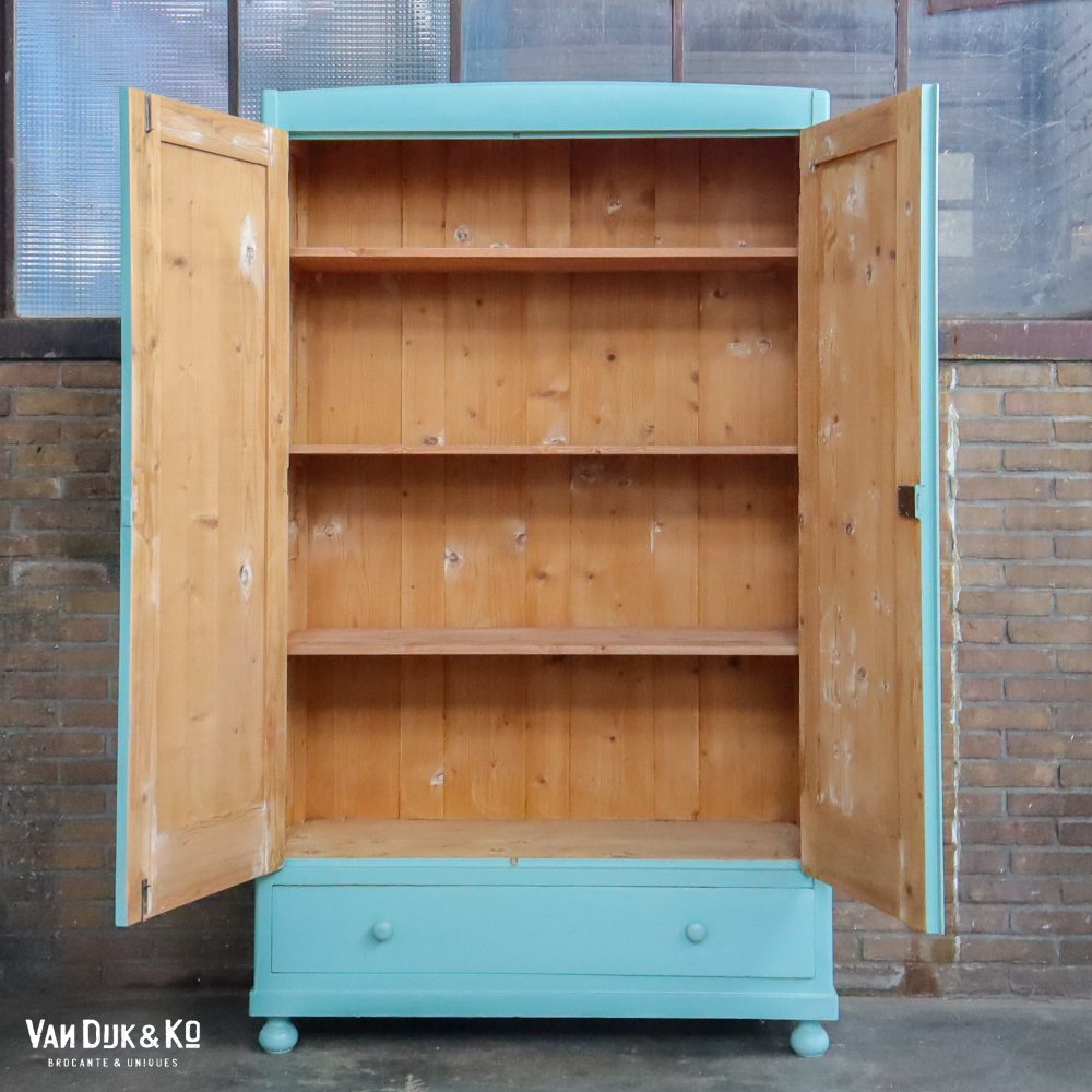 Blauwe linnenkast - Afbeelding 3