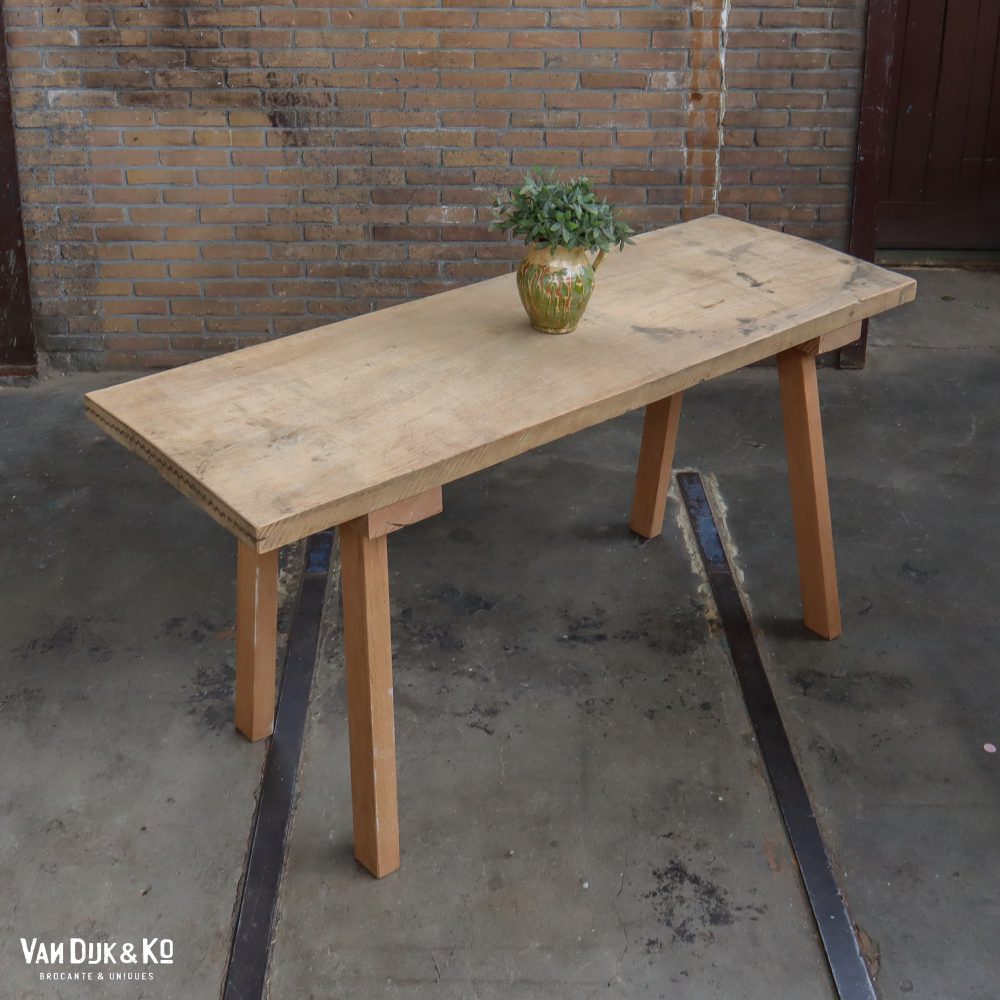 Houten werktafel - Afbeelding 2