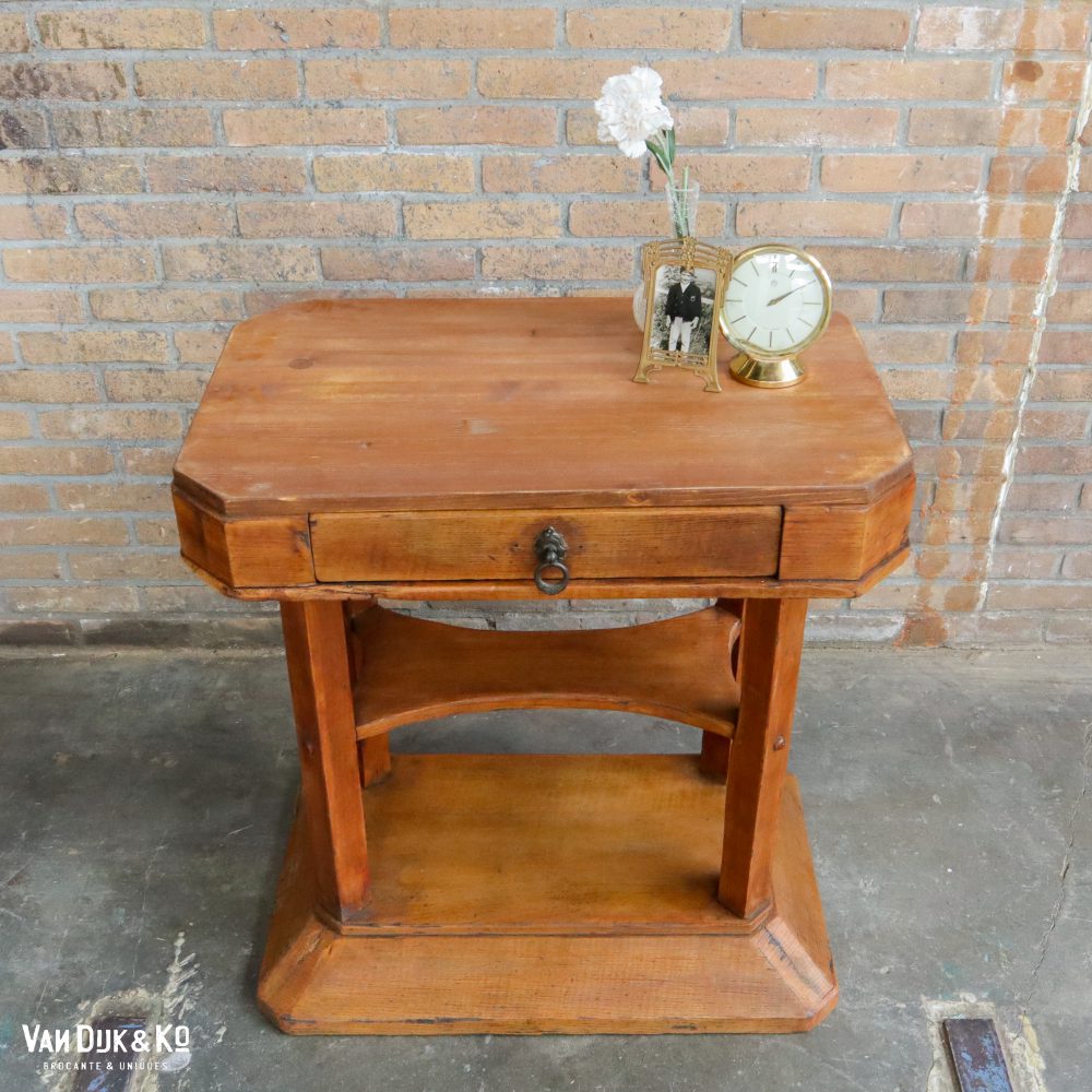 Brocante bijzettafeltje - Afbeelding 3