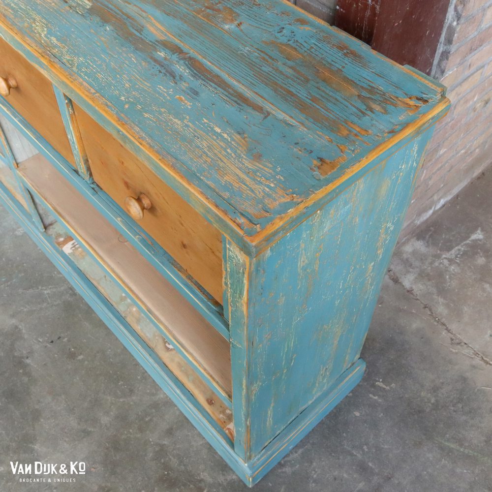Brocante open toonbank met lades - Afbeelding 5