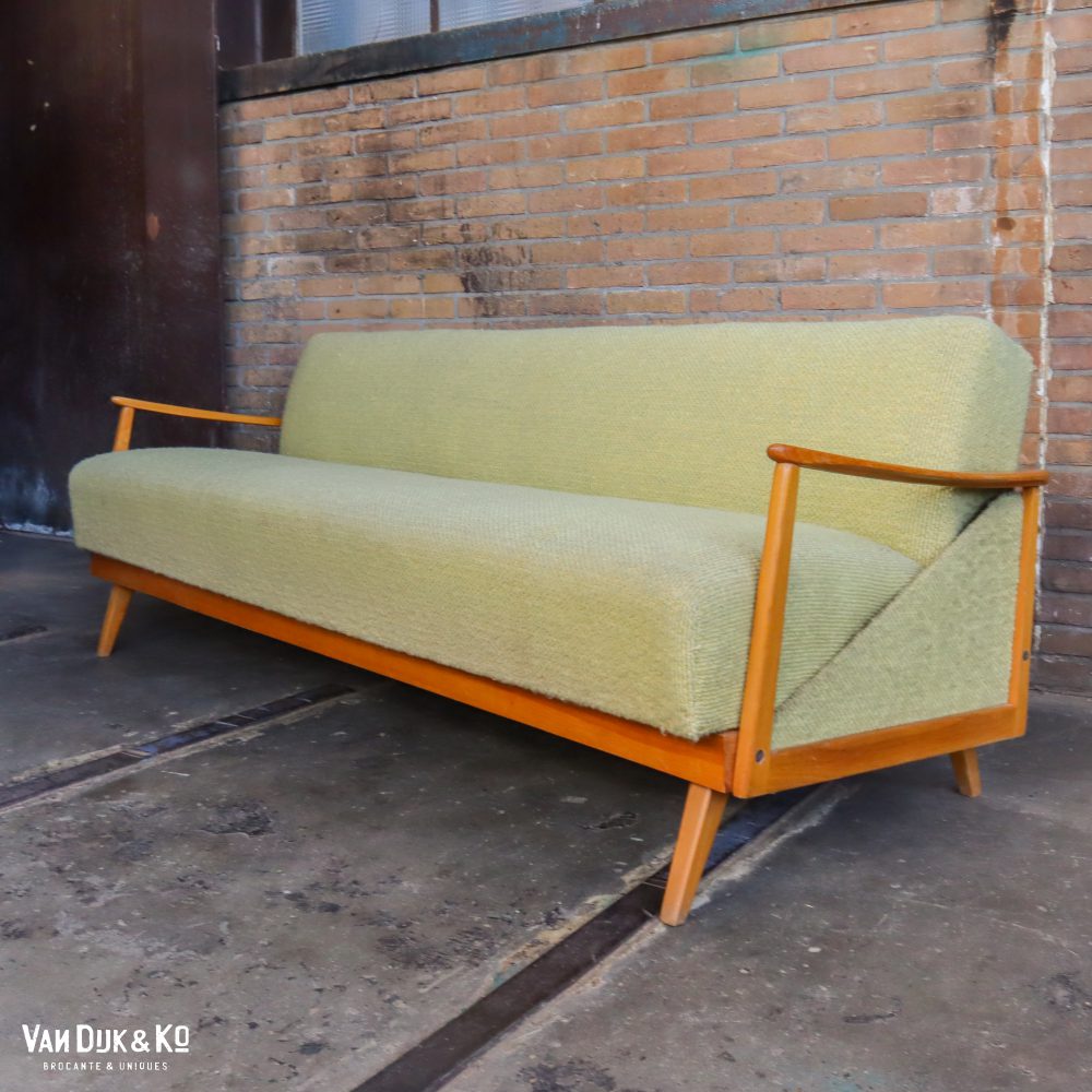 Vintage slaapbank - Afbeelding 2
