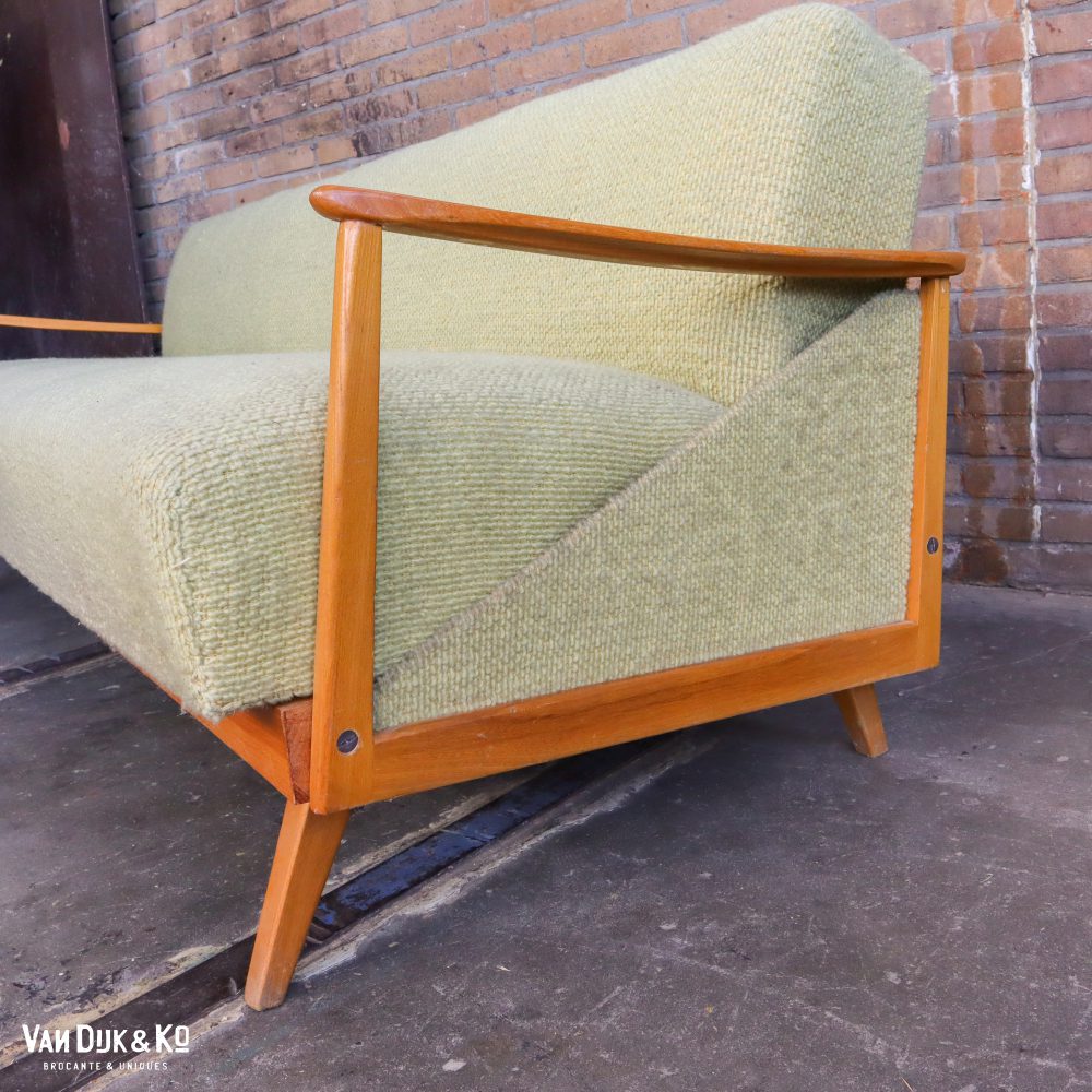 Vintage slaapbank - Afbeelding 4