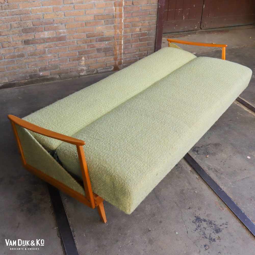 Vintage slaapbank - Afbeelding 3