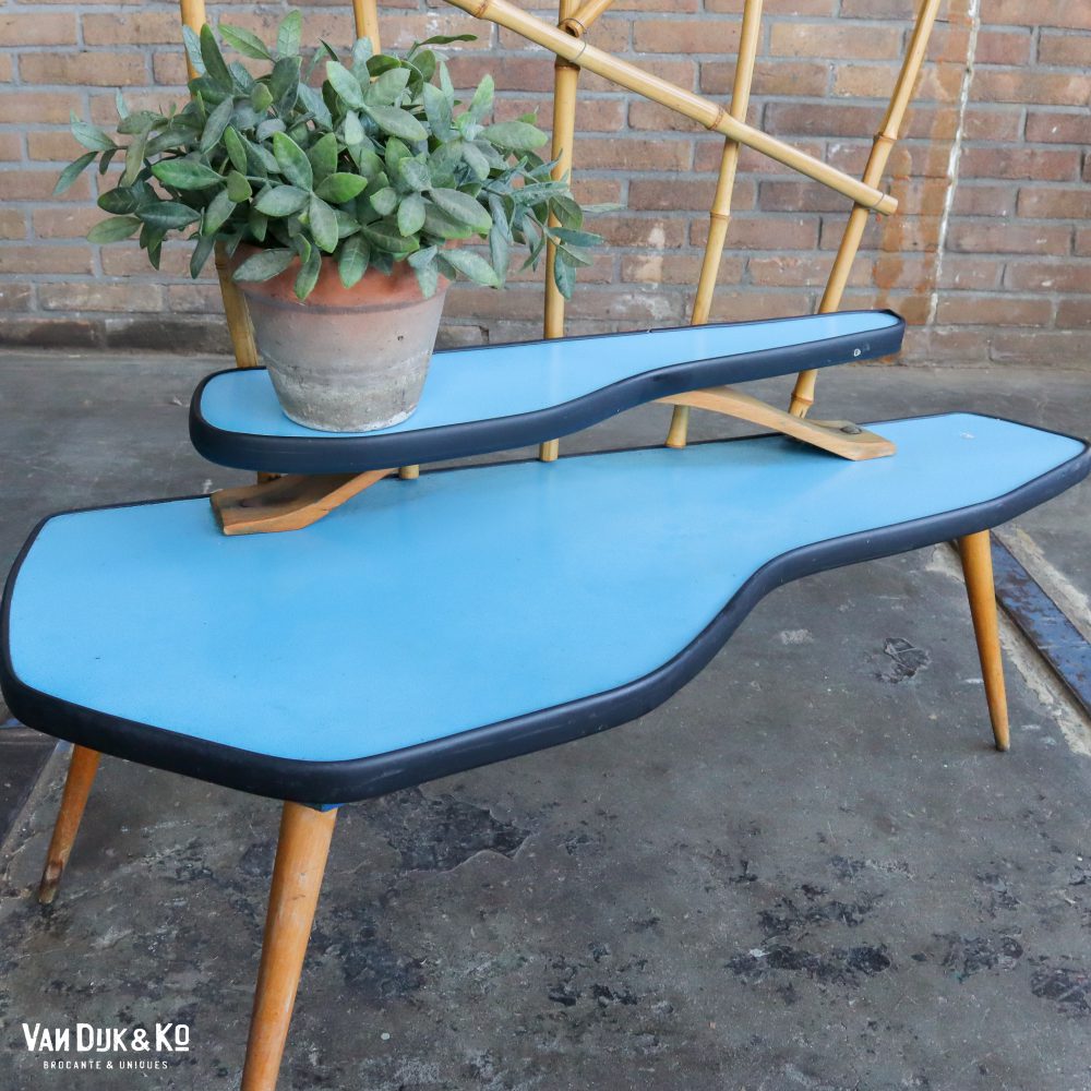 Vintage formica plantenstandaard - Afbeelding 2
