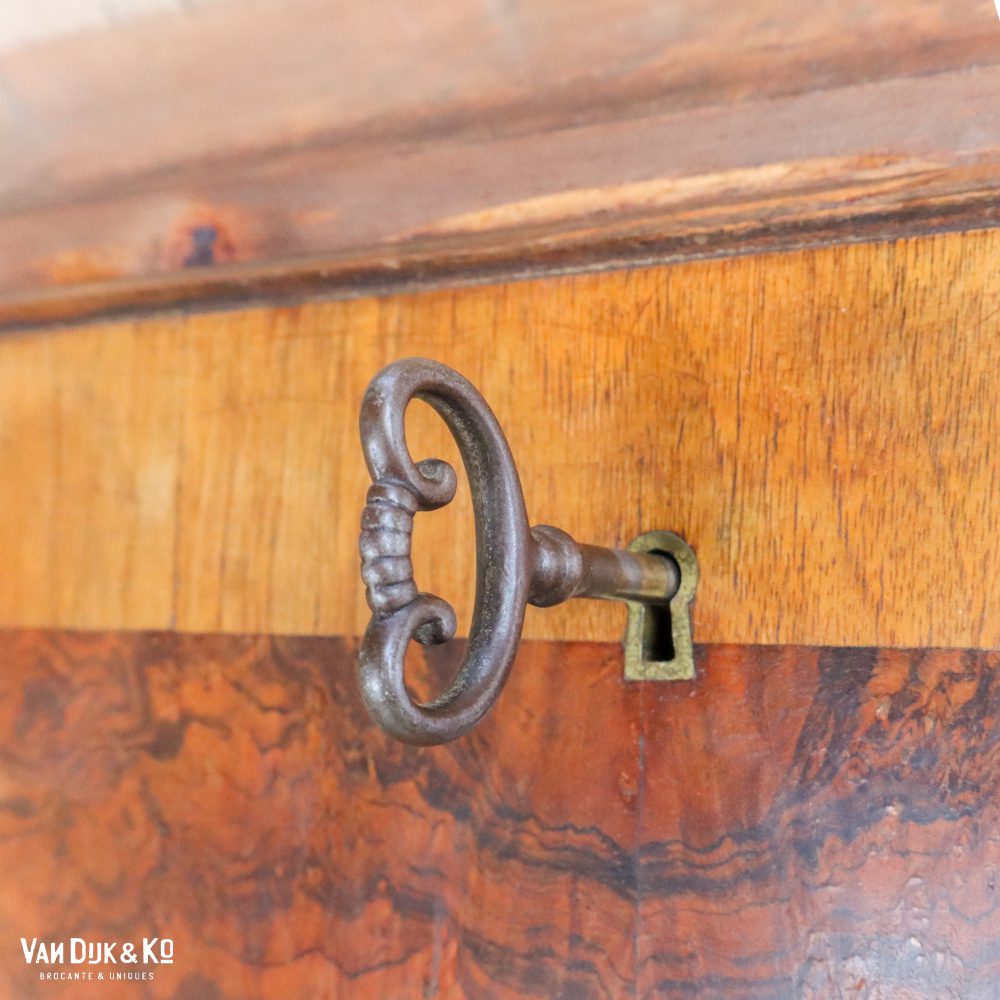 Antieke secretaire - Buikkastje - Afbeelding 11