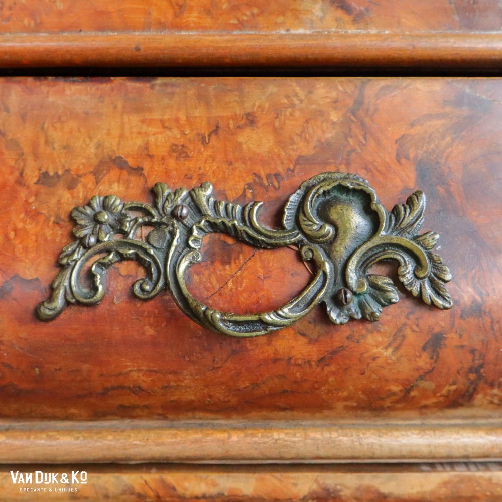 Antieke secretaire - Buikkastje - Afbeelding 10