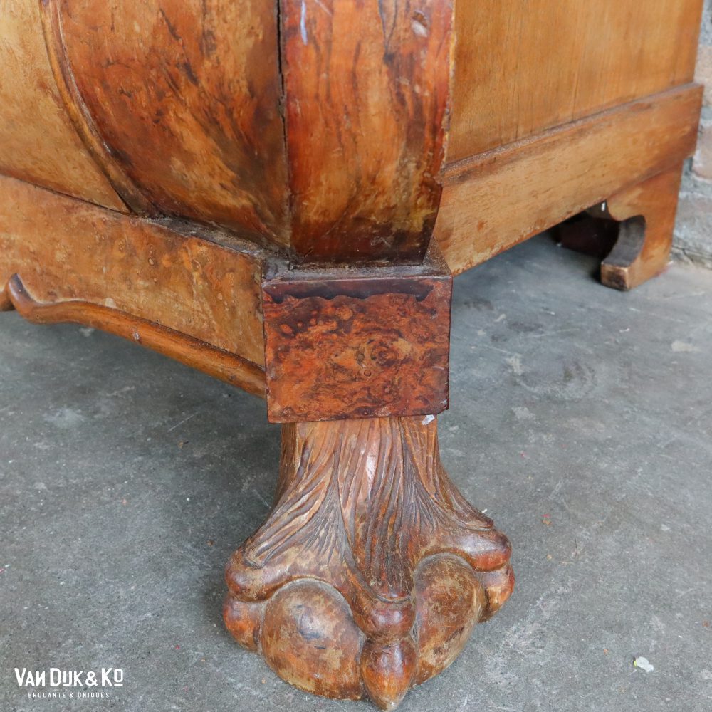 Antieke secretaire - Buikkastje - Afbeelding 12