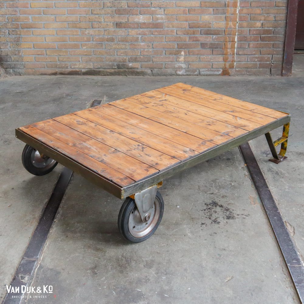 Industriële salontafel - Afbeelding 2
