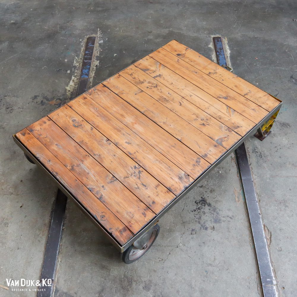 Industriële salontafel - Afbeelding 3