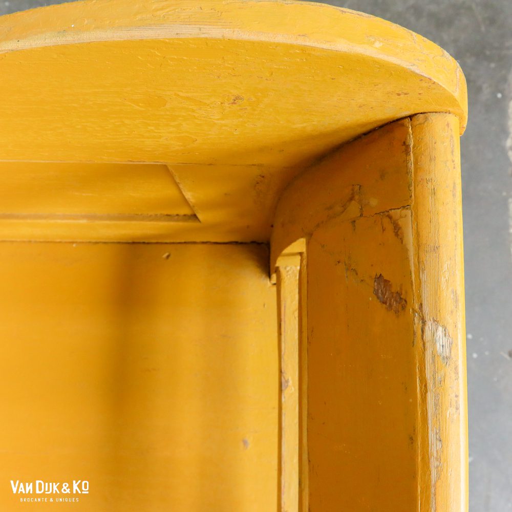 Gele brocante bank - Afbeelding 4