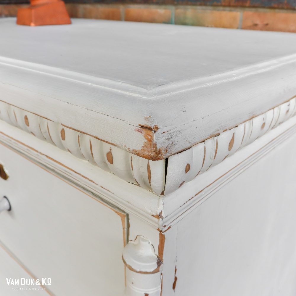 Grote brocante ladekast - Afbeelding 6