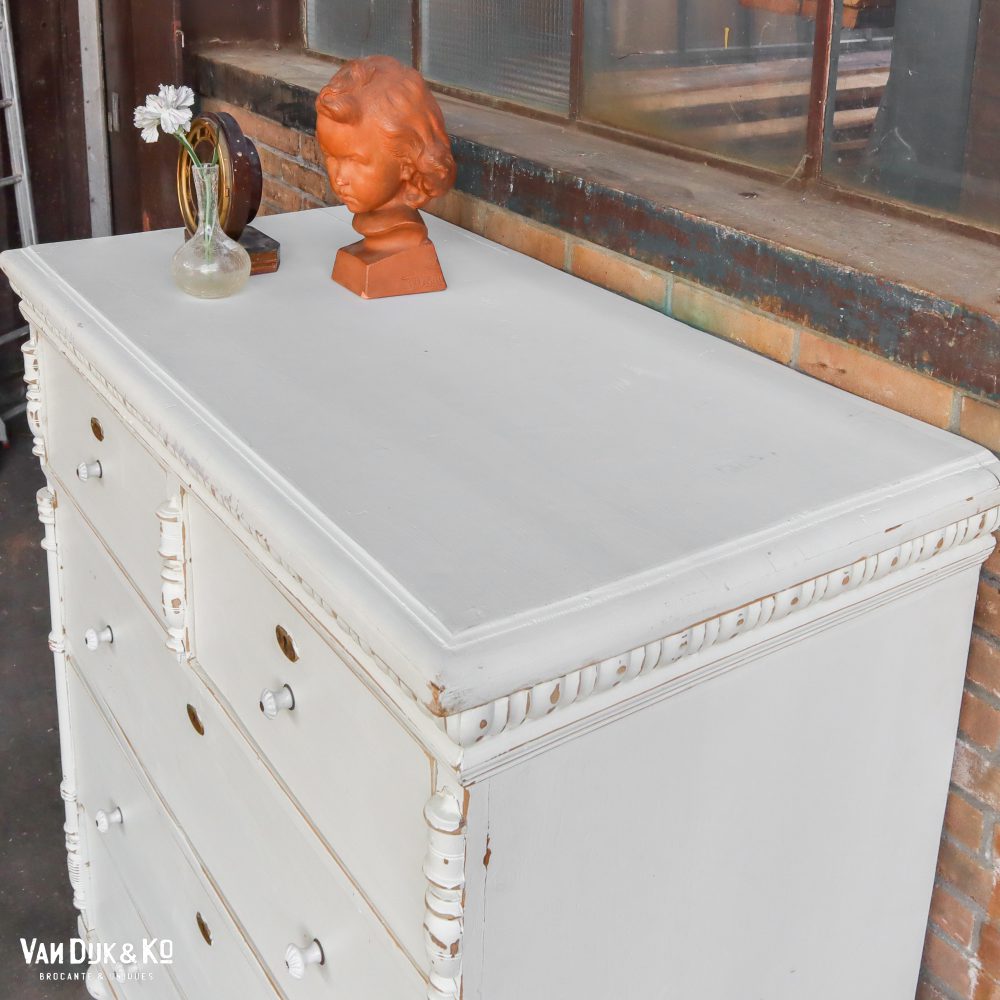 Grote brocante ladekast - Afbeelding 5