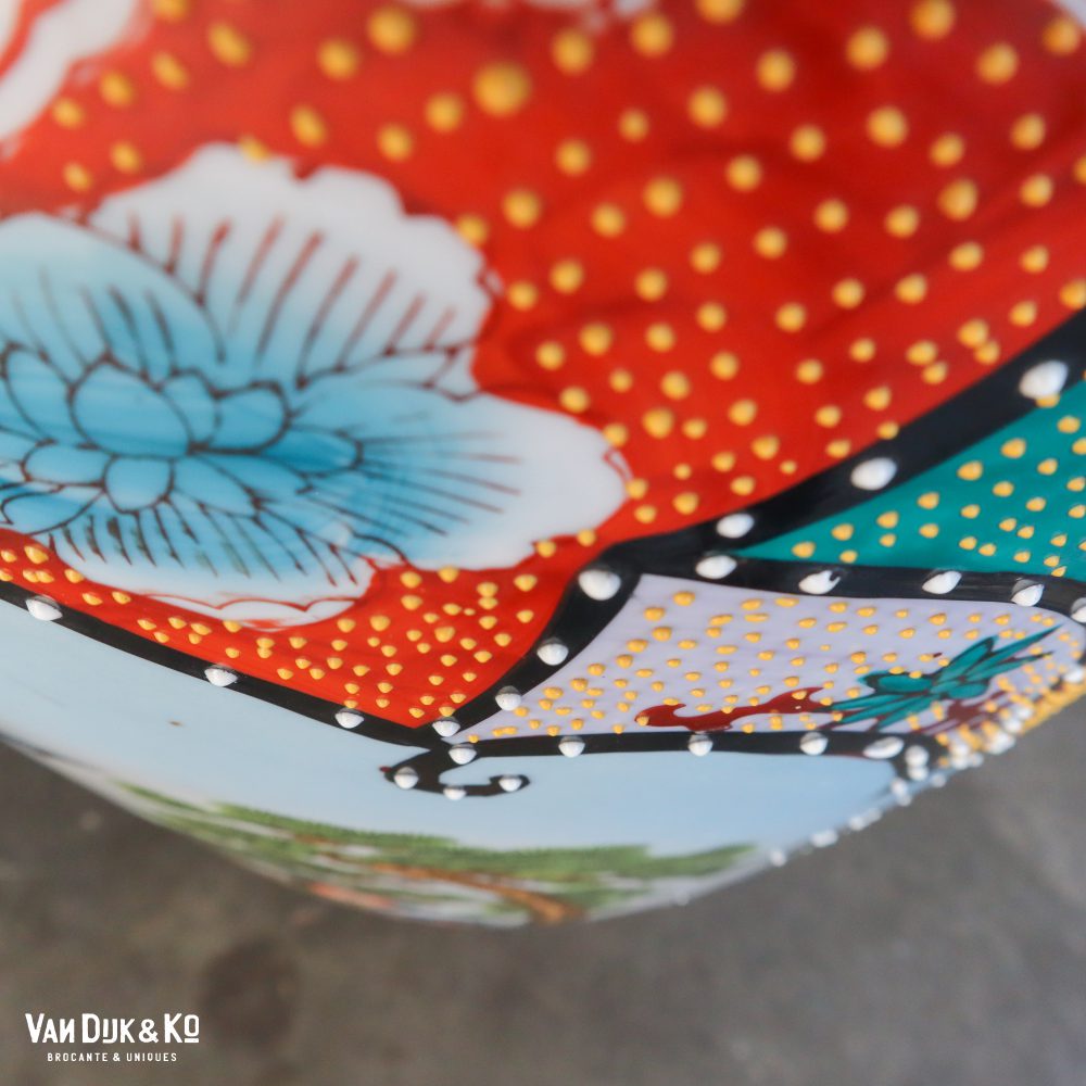 Vintage Chinese vaas XL - Afbeelding 12