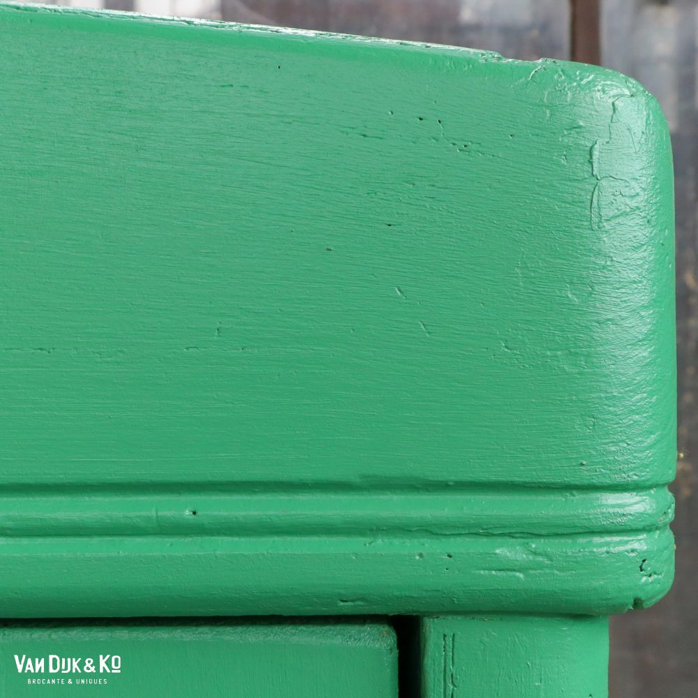 Groene linnenkast met bloemen - Afbeelding 7