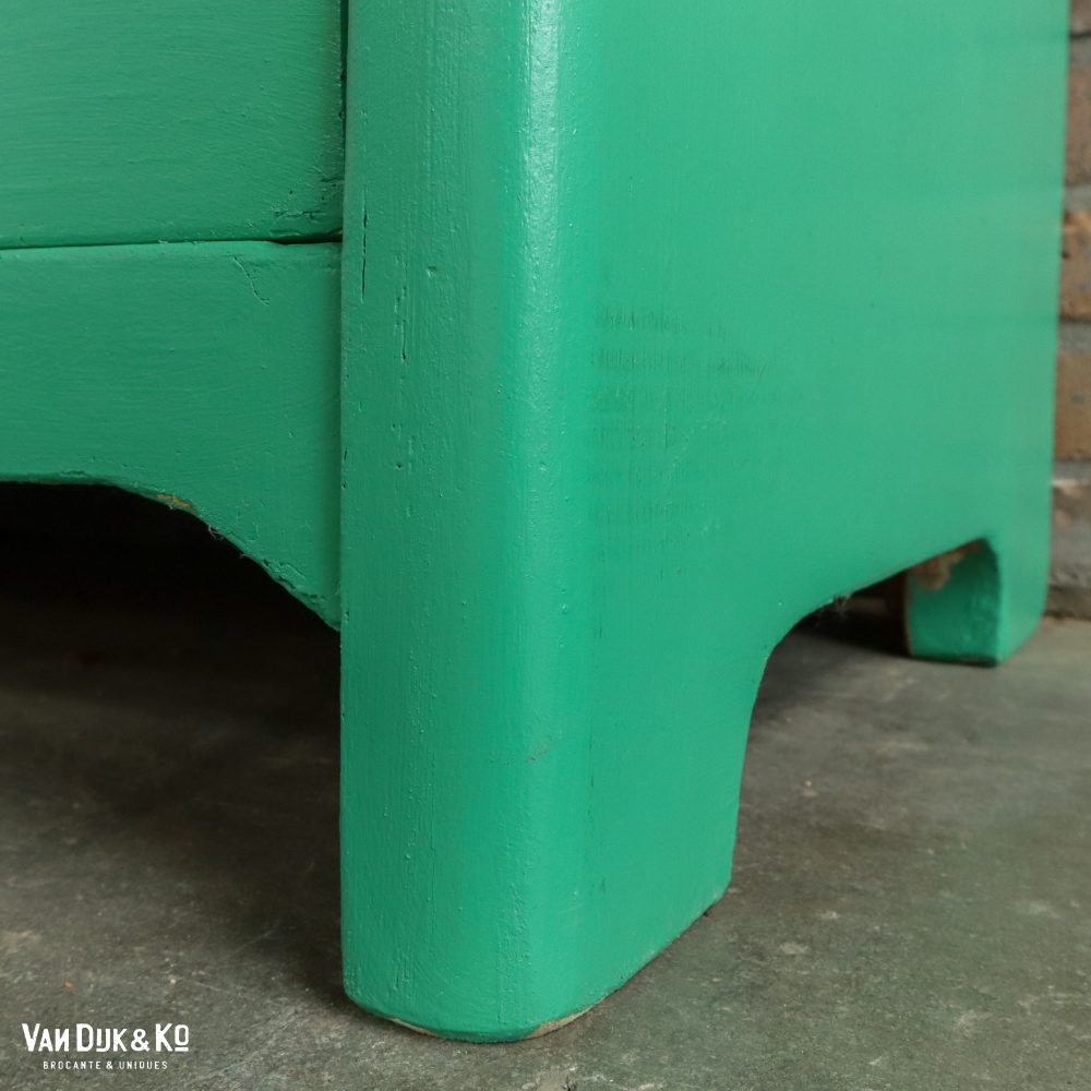 Groene linnenkast met bloemen - Afbeelding 12