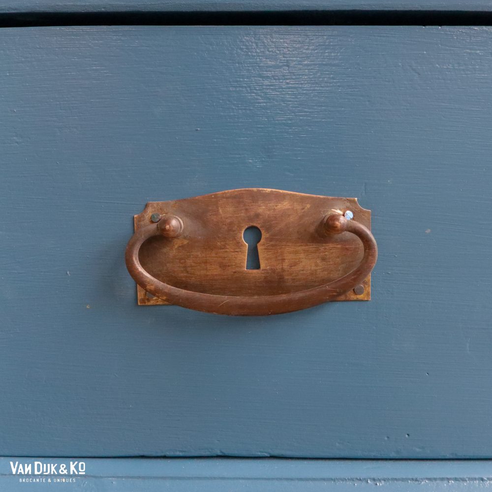 Blauwe eendeurs linnenkast - Afbeelding 8