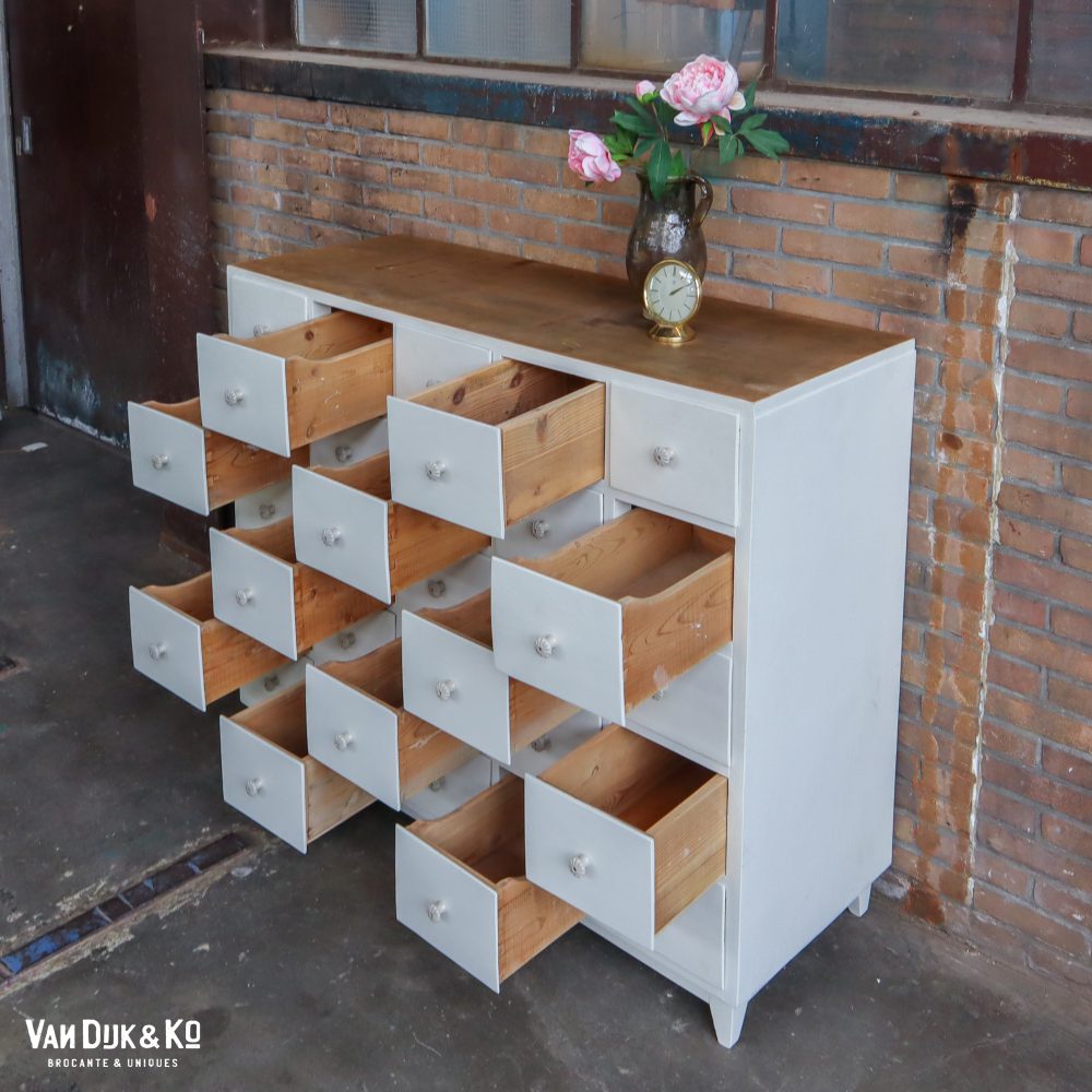 Brocante ladekast - Afbeelding 4