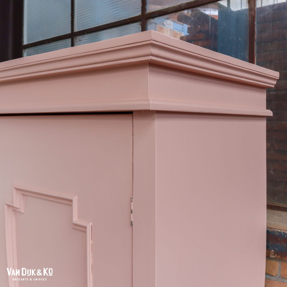 Roze eendeurs linnenkast - Afbeelding 5