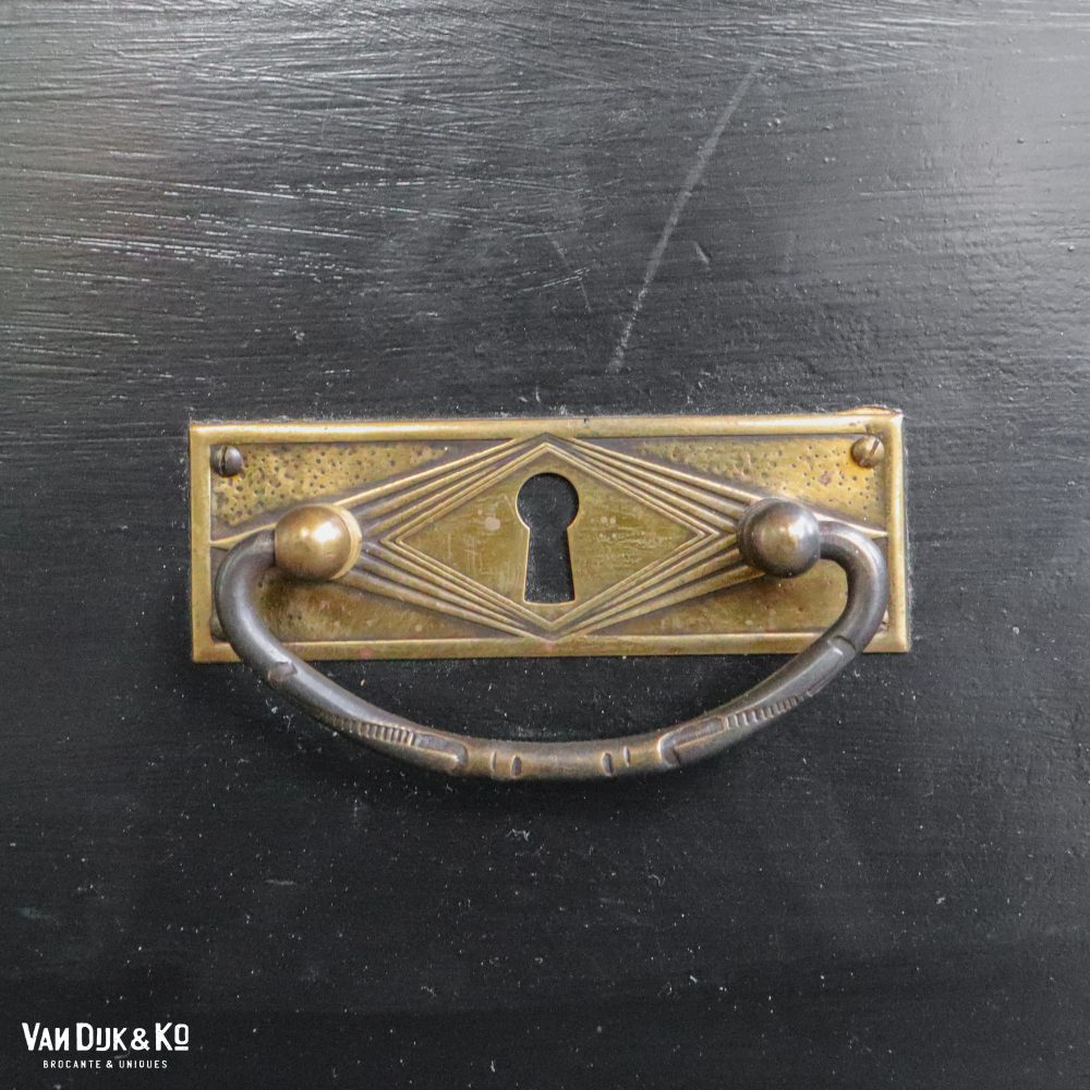 Zwarte vitrinekast - Afbeelding 9